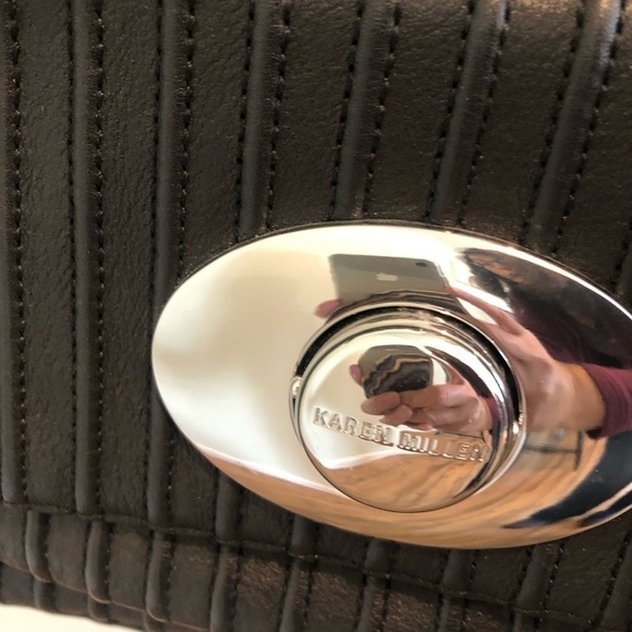 KAREN MILLEN  Leather Handbag -UK luxury designer. www.karenmillen.com - Picture 2 of 10